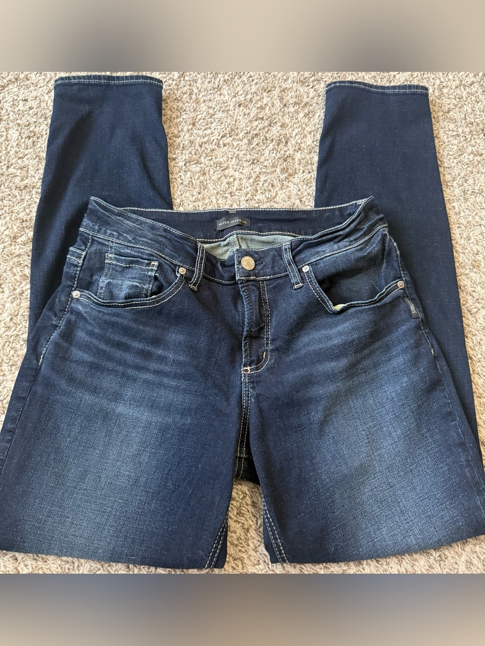 Silver Jeans Co Boyfriend Relaxed Mid Rise W31/L29
